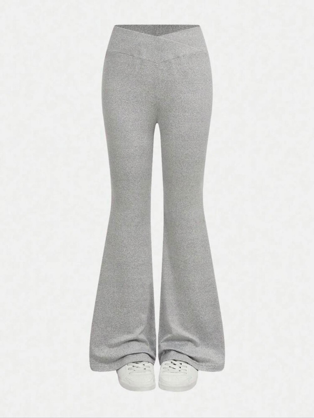 Forever 21 Girls' Light Gray Flare Sweatpants